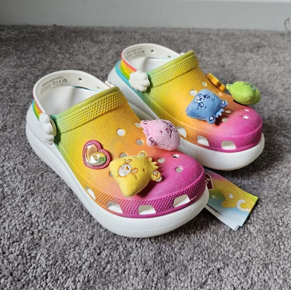 Crocs X Care Bear Crush Colorful Clogs with Fun Charms - Picture 3 of 7